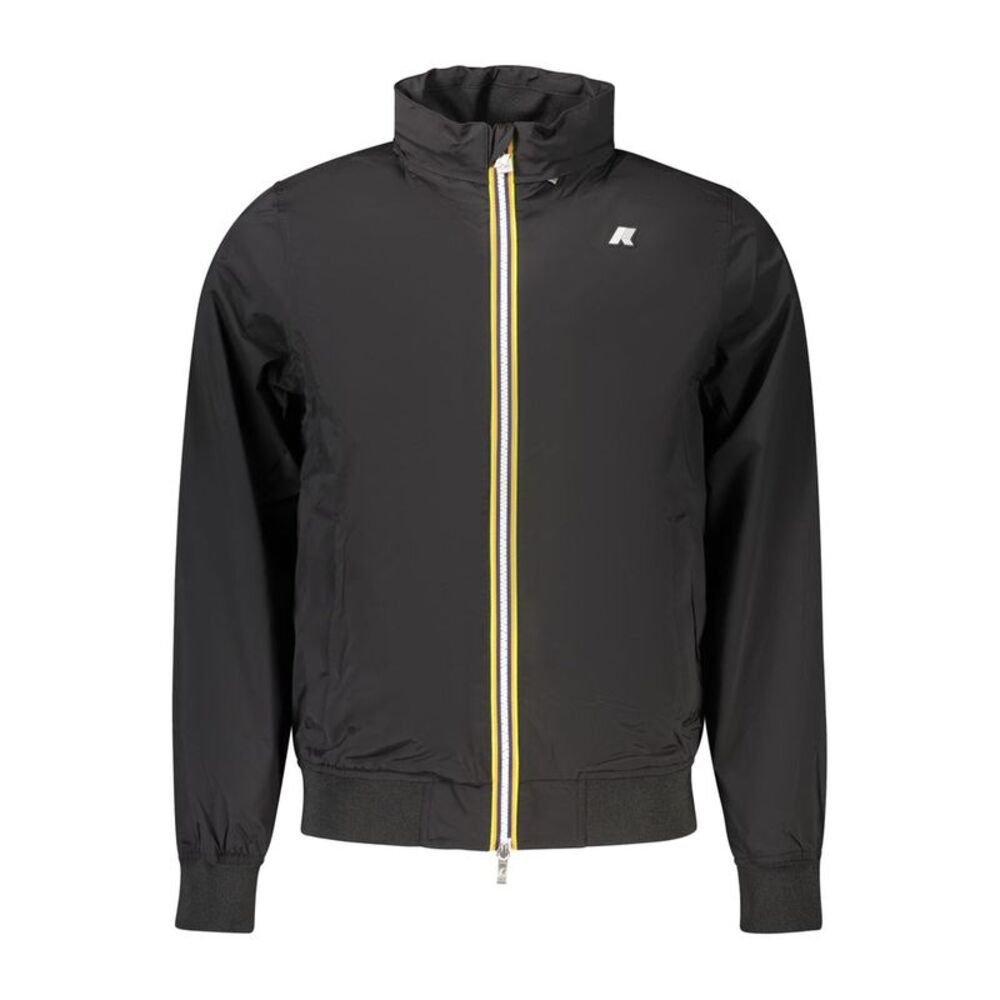 K-WAY Black Nylon Men's Men's Jacket